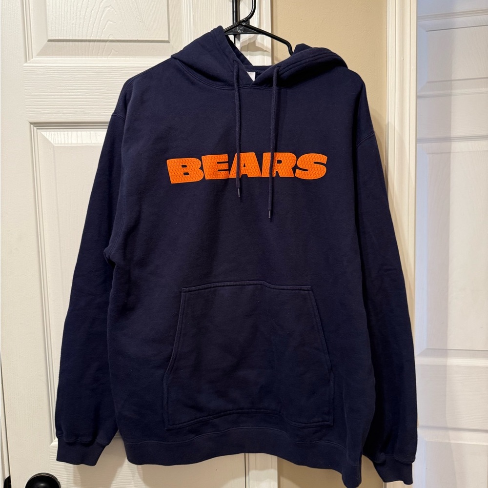 Men’s Navy Blue Chicago Bears Hoodie